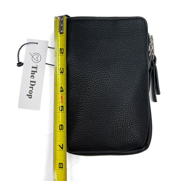 The Drop Desaline Phone Bag New $35 Amazon Black Faux Leather Mini Crossbody - Picture 7 of 10